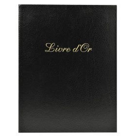 Livre d'or balacron 26x22 +/titre ass.