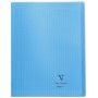 Koverbook piqué polypro transparent 10 couleurs ass. 24x32cm 48p séyès - livré e