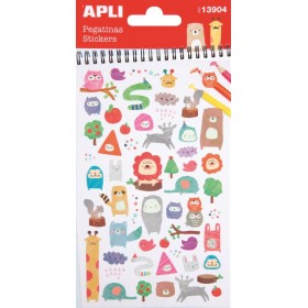 P 1F STICKERS RESINE ANIMAUX