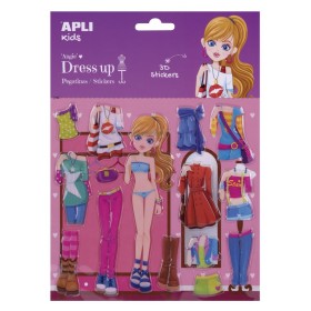 P 1F STICKERS GROS  DRESS UP ANGIE