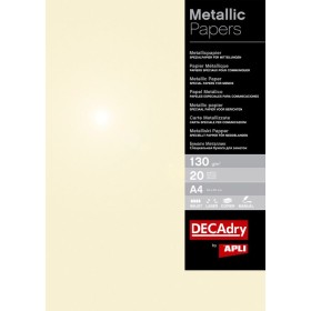 Pack 20 A4 Champagne mEtallisE 130g
