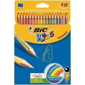 BIC Etuis  de 18 crayons TROPICOLORS 2