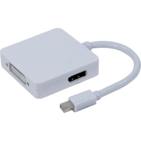 CONVERTISSEUR miniDisplayPort 1.1 vers DVI OU HDMI OU DP