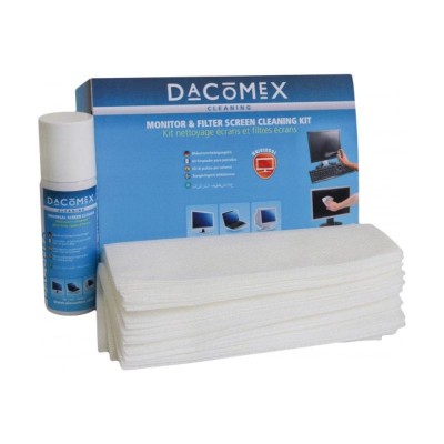 DACOMEX Kit de nettoyage écran LCD/plat 70ml + chiffons