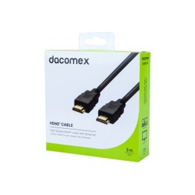 DACOMEX Sachet cordon HDMI haute vitesse avec Ethernet - 3 m