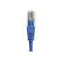 Cordon RJ45 CAT 6 U/UTP bleu - 2 m