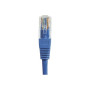 Cordon RJ45 CAT 6 U/UTP bleu - 1 m