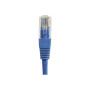 Cordon RJ45 CAT 6 U/UTP bleu - 0,5 m