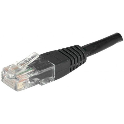 Cordon RJ45 CAT 6 U/UTP noir - 20 m