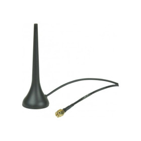 Antenne 4G/3G/GSM/GPRS SUR SOCLE MAGNETIQUE + CABLE 2M SMA
