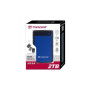 DD EXT. 2.5 TRANSCEND StoreJet 25H3 Antichoc - 2To Bleu