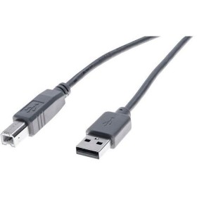 CORDON ECO USB 2.0 A / B GRIS - 1,0 M