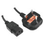 CORDON SECTEUR UK NOIR 1.8M