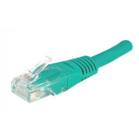 Cordon RJ45 CAT 5e U/UTP vert - 3 m