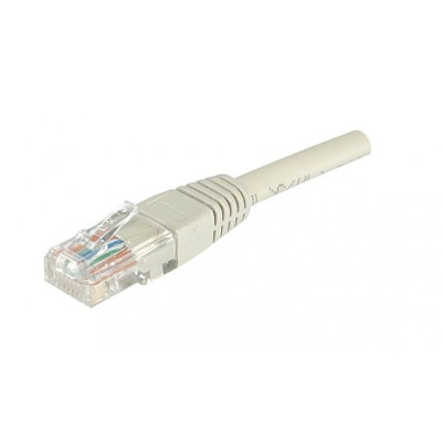 Cordon RJ45 CAT 5e U/UTP gris - 1 m