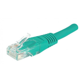 Cordon RJ45 CAT 5e U/UTP vert - 20 m