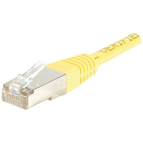 Cordon RJ45 CAT 5e F/UTP jaune - 5 m