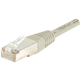 Cordon RJ45 CAT 5e F/UTP gris - 1 m