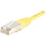 Cordon RJ45 CAT 5e F/UTP jaune - 3 m
