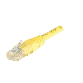 Cordon RJ45 CAT 5e U/UTP jaune - 20 m