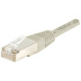 Cordon RJ45 CAT 5e F/UTP gris - 10 m
