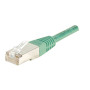 Cordon RJ45 CAT 5e F/UTP vert - 0,5 m