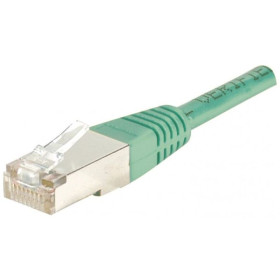 Cordon RJ45 CAT 5e F/UTP vert - 10 m
