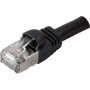 Cordon RJ45 VoIP CAT 6 S/FTP SNG noir - 1 m