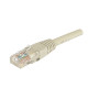 Cordon RJ45 CAT 5e U/UTP gris - 1 m