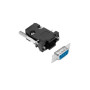 KIT CONNECTEUR A SOUDER SUBD9 F