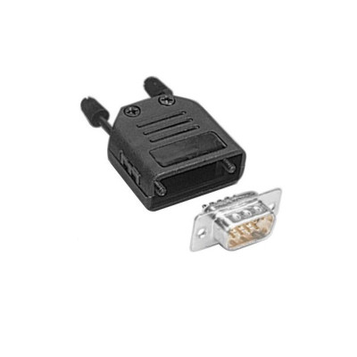 KIT CONNECTEUR A SOUDER SUBD9 M