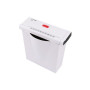 DESTRUCTEUR DOCUMENTS 10 FEUILLES / 7 LITRES - BLANC