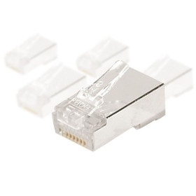 CONNECTEUR 8P8C RJ45 CAT5e STP LOT DE 100