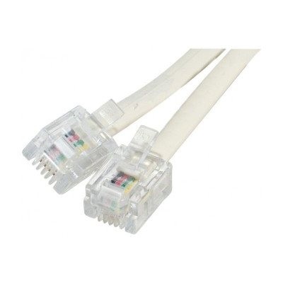 CORDON TELEPHONIQUE RJ11 / RJ11 - 15 M