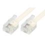 CORDON TELEPHONIQUE RJ11 / RJ11 - 7 M