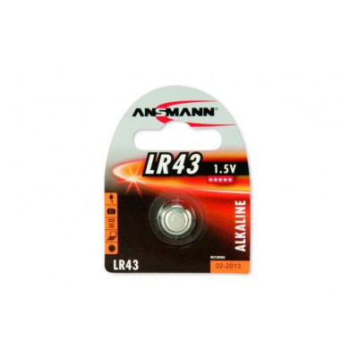 ANSMANN Piles alcalines 5015293 LR43 blister de 1