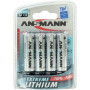ANSMANN Piles lithium 1512-0002 FR06 / AA blister de 4