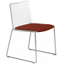 CHAISE FLORA BLC/POURPRE *1c