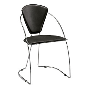 CHAISE (1) CROUTE CUIR NR *1c