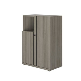E-MOTION CHENE VINTAGE RANGEMENT MI HAUT 2 PORTES 2c