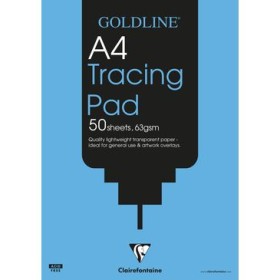 Goldline Bloc calque A4 50F 63g English