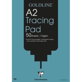 Goldline Bloc calque A2 50F 110g English
