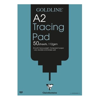 Goldline Bloc calque A2 50F 110g English