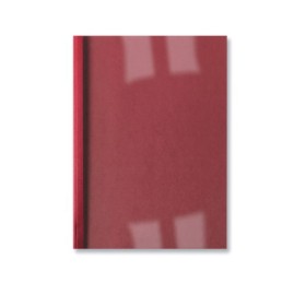 Couverture de reliure A4 1,5mm LINEN WEAVE GBC, Lot de 100, Rouge