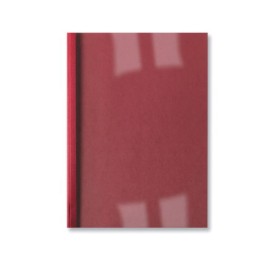Couverture de reliure A4 3mm LINEN WEAVE GBC, Lot de 100, Rouge