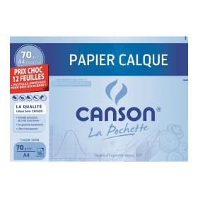 CANSON Papier calque satin, format A4, 70 g/m2