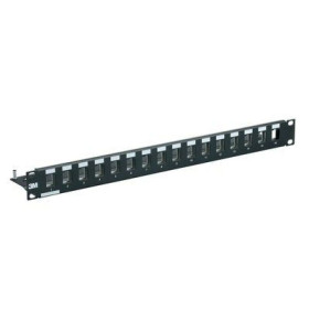 Panneau 24 ports Pouyet Volition K6 F8 RJ45 Anthracite
