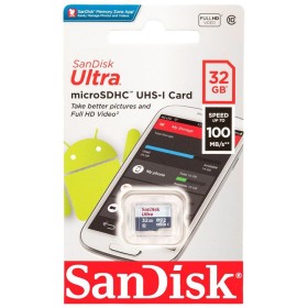 Sandisk Ultra carte microSDHC mémoire flash 32 Go Classe 10