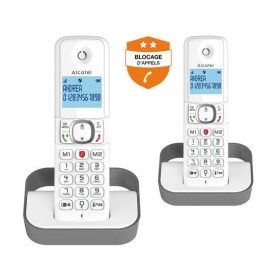 Alcatel Telephone sans fil alcatel f860duo - Blanc et gris