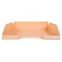 Corb.courrier COMBO Pastel corail glossy